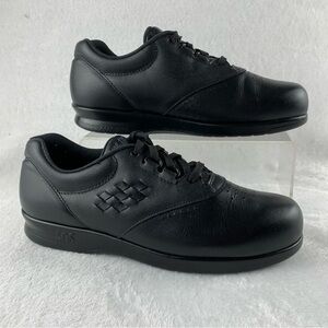 SAS Free‎ Time Shoes Womens Black Leather Tripad Comfort Sneakers Size 8 N